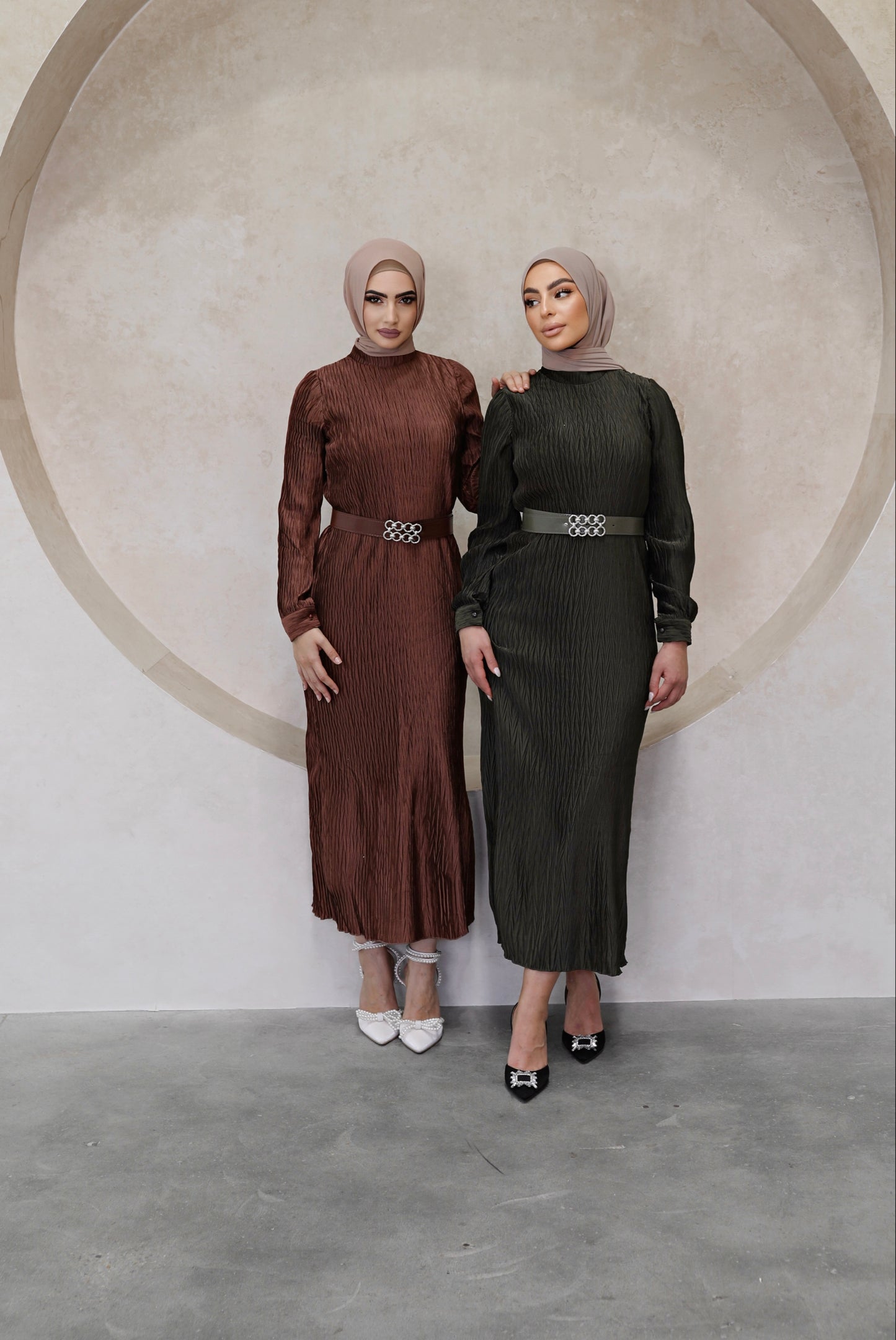 Basma Satin Dress