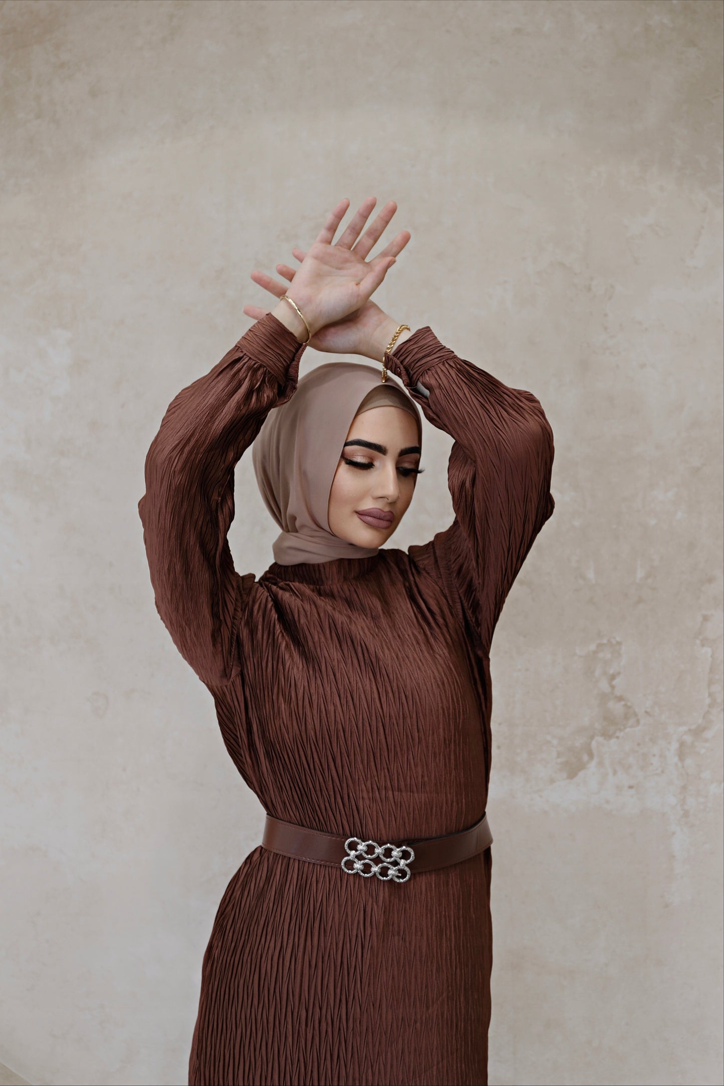 Basma Satin Dress