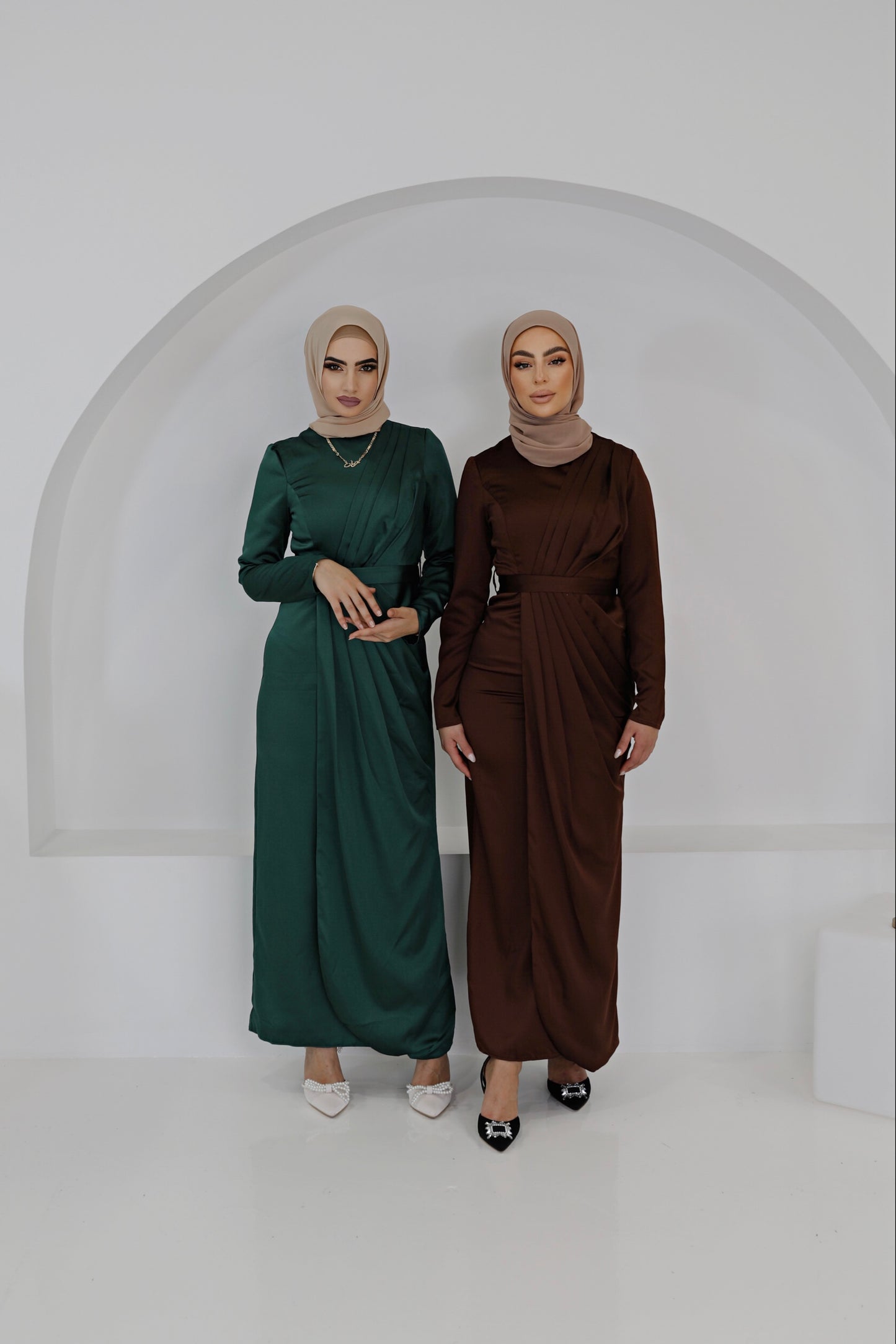 Samar Satin Dress