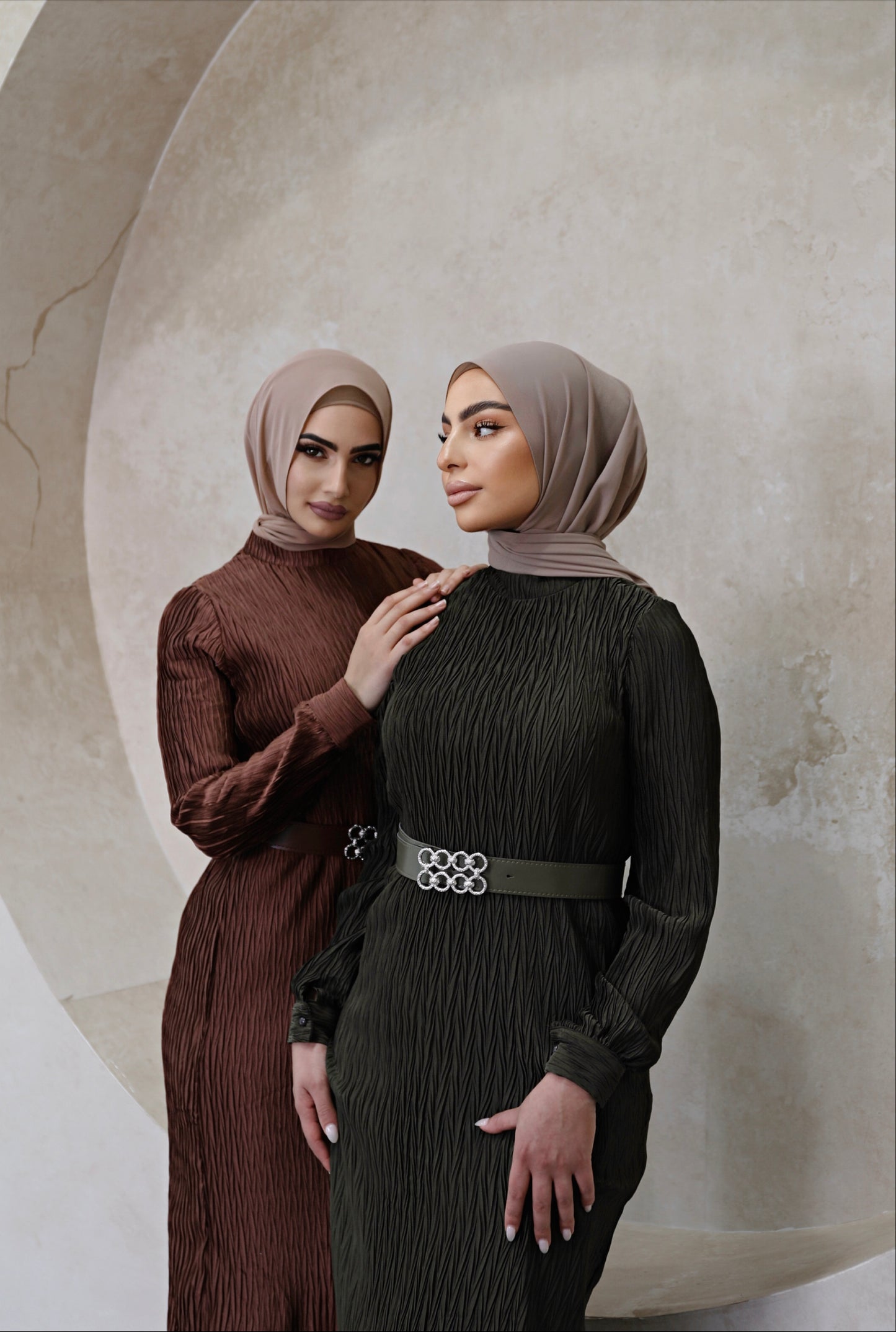 Basma Satin Dress