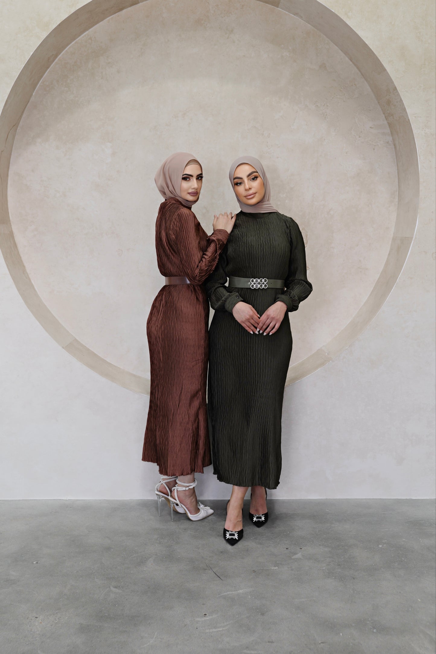 Basma Satin Dress