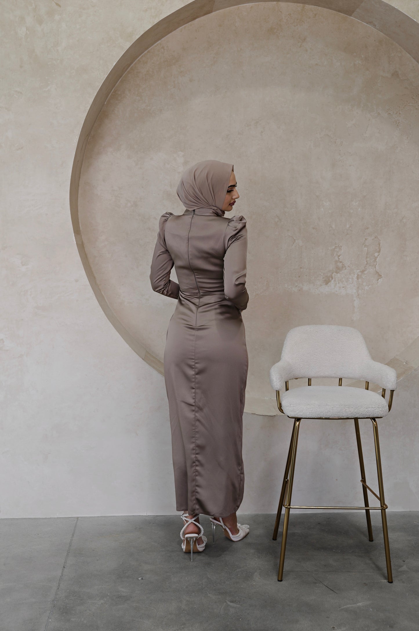 Mia Satin Dress