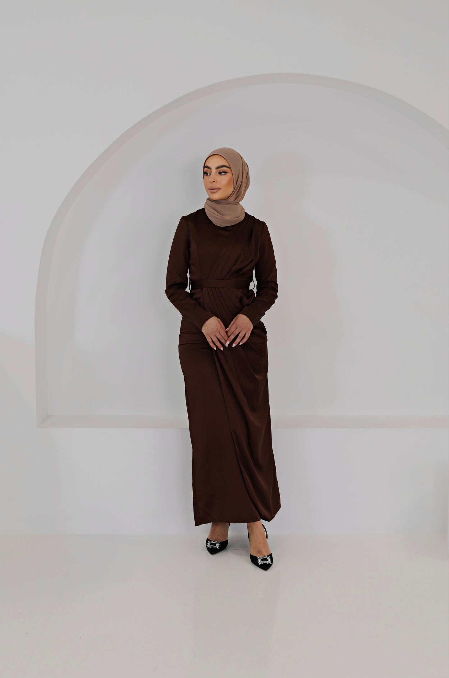 Samar Satin Dress