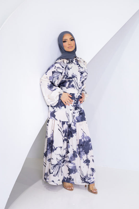 Noor Satin Dress