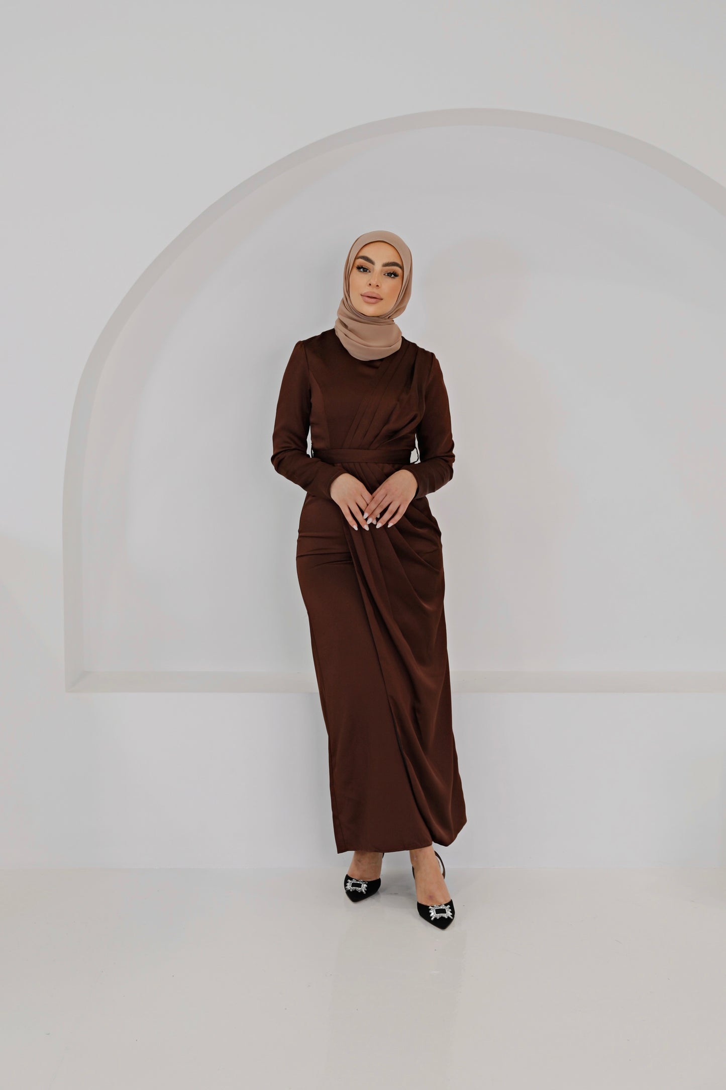 Samar Satin Dress