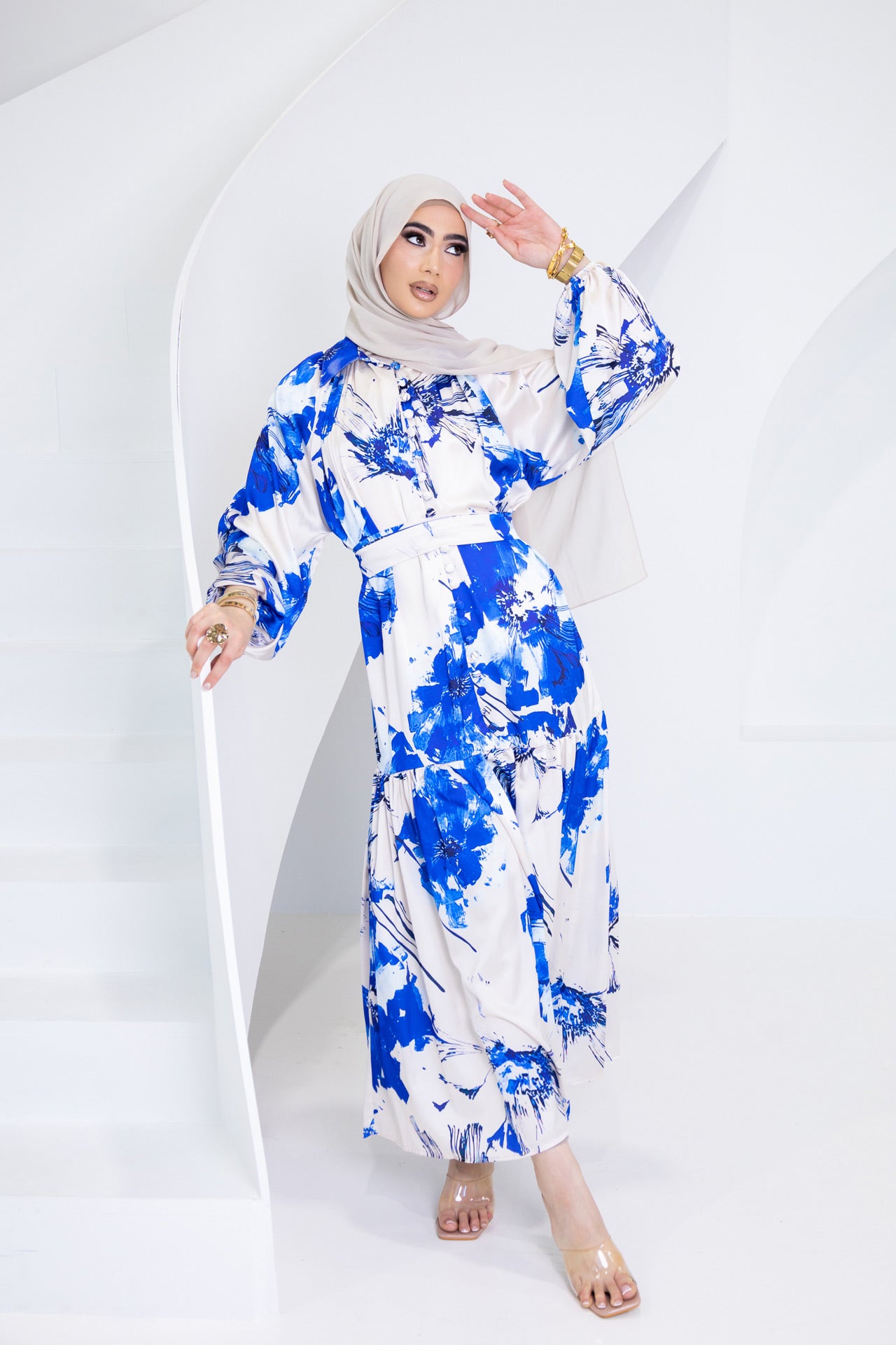 Noor Satin Dress
