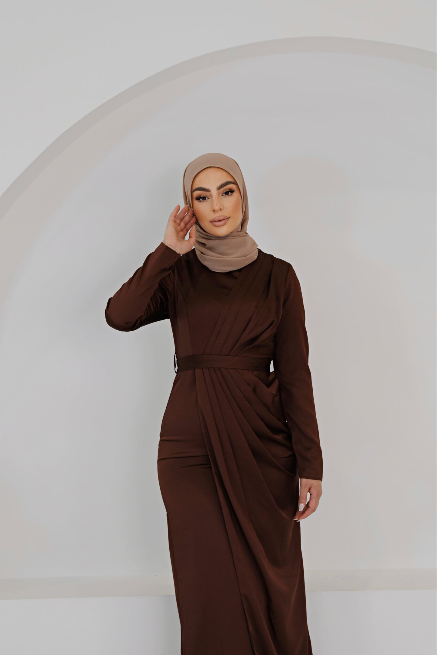 Samar Satin Dress